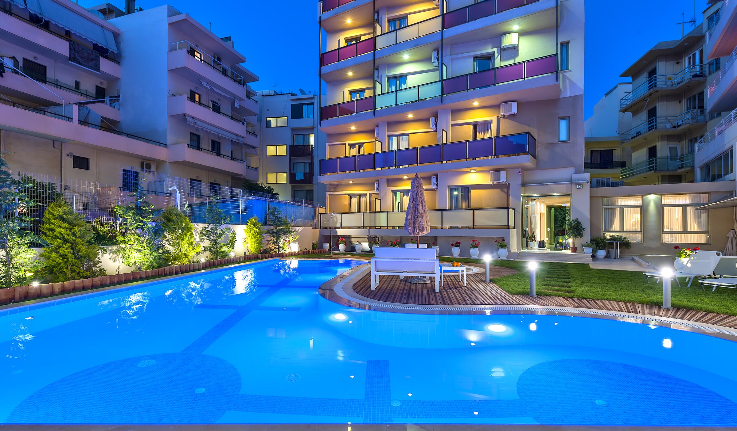 Leonidas Hotel & Apartments Rethymno  Luaran gambar