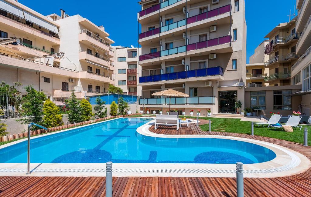 Leonidas Hotel & Apartments Rethymno  Luaran gambar