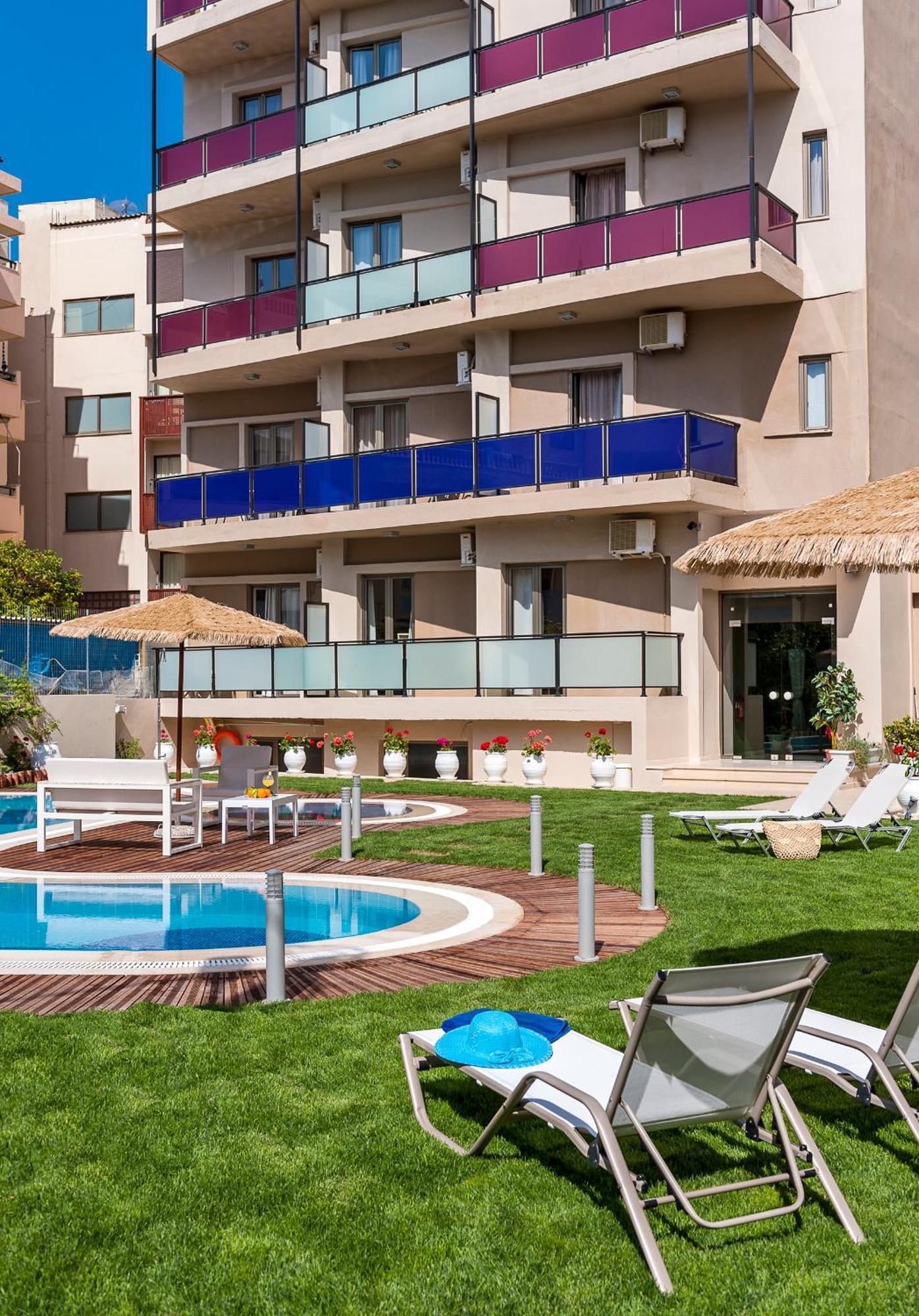 Leonidas Hotel & Apartments Rethymno  Luaran gambar