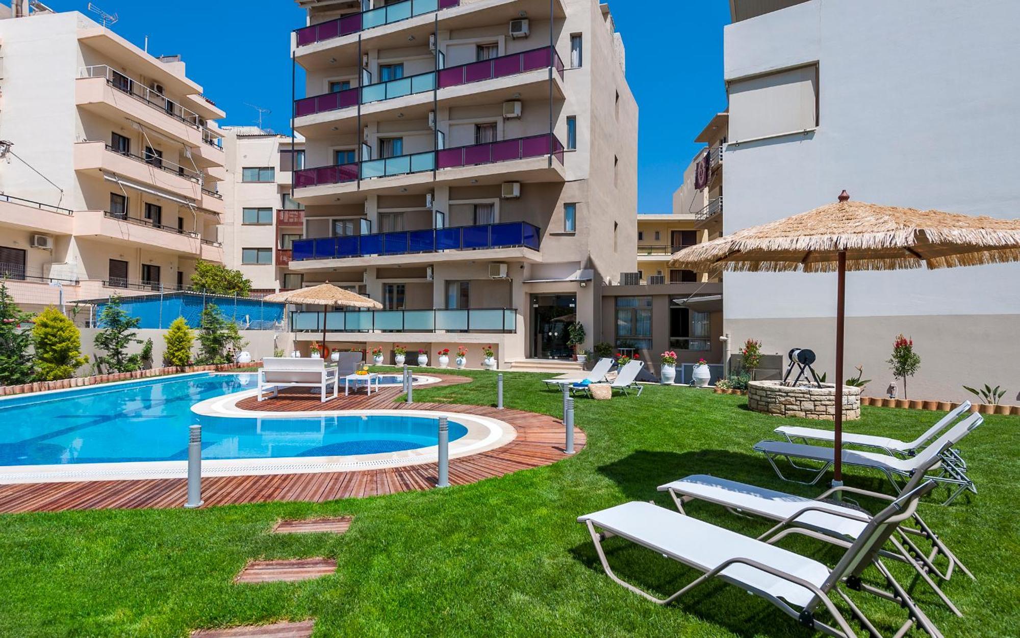 Leonidas Hotel & Apartments Rethymno  Luaran gambar