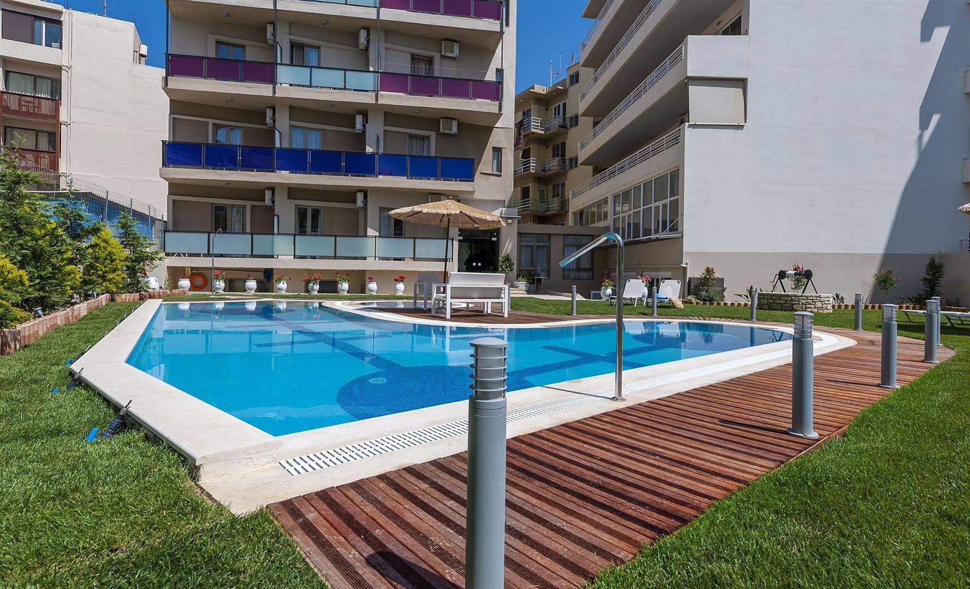 Leonidas Hotel & Apartments Rethymno  Luaran gambar