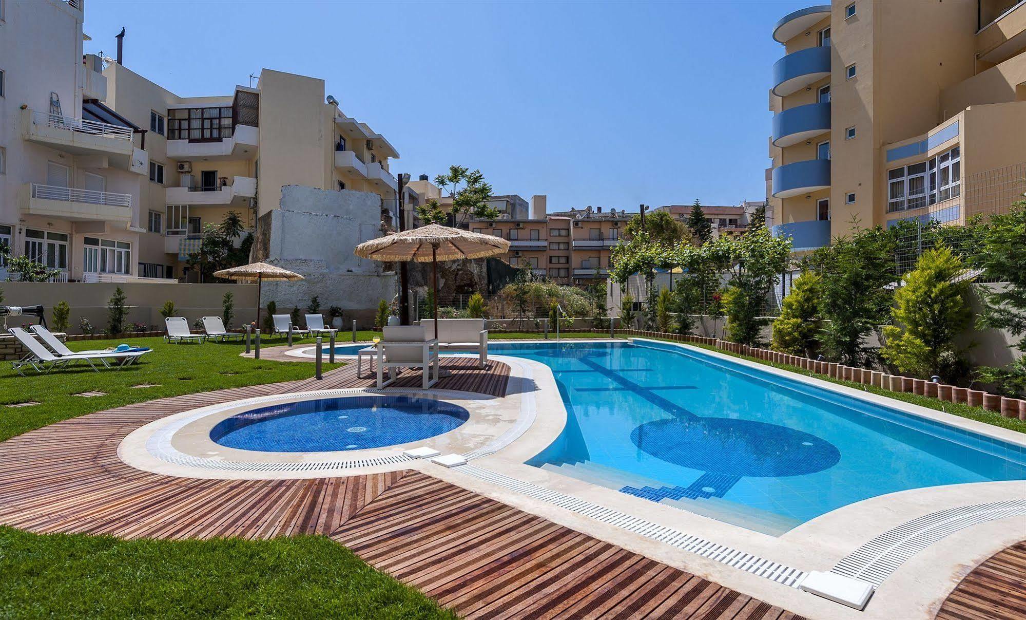 Leonidas Hotel & Apartments Rethymno  Luaran gambar